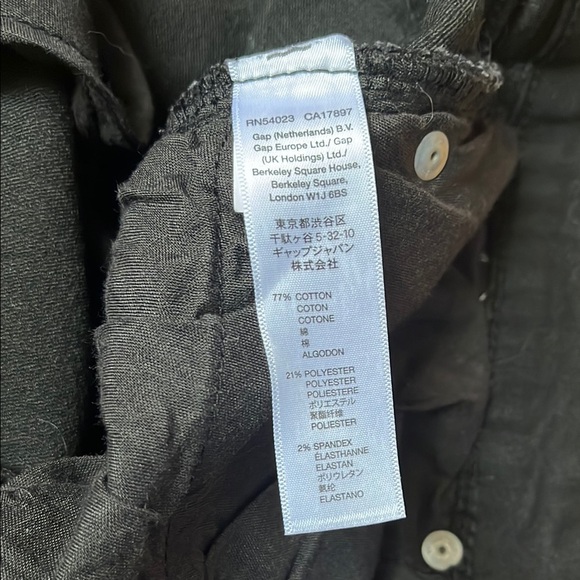 GAP Black Denim Jean Leggings | 14 - Picture 7 of 8